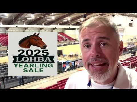 Day 1 Recap From The 2025 LQHBA Yearling Sale (VIDEO)